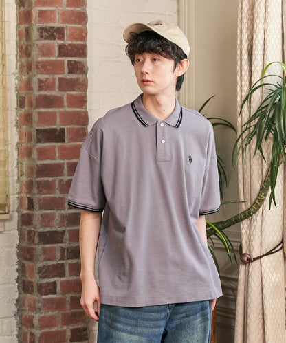 聯名 鹿子紋立領Polo衫【限定推出】