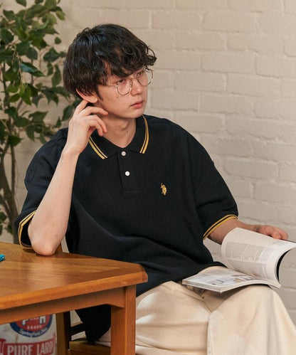 聯名 鹿子紋立領Polo衫【限定推出】