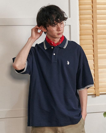 聯名 鹿子紋立領Polo衫【限定推出】