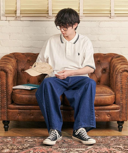 聯名 鹿子紋立領Polo衫【限定推出】