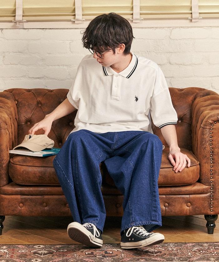 聯名 鹿子紋立領Polo衫【限定推出】