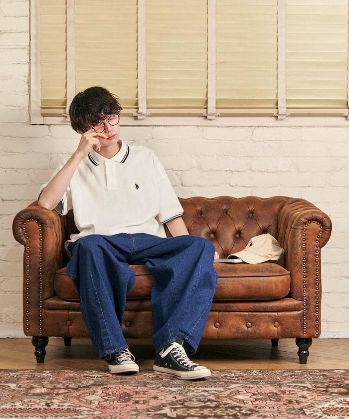 聯名 鹿子紋立領Polo衫【限定推出】