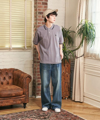 聯名 鹿子紋立領Polo衫【限定推出】