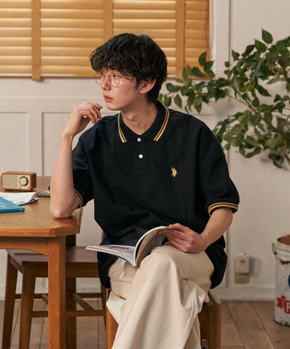 聯名 鹿子紋立領Polo衫【限定推出】