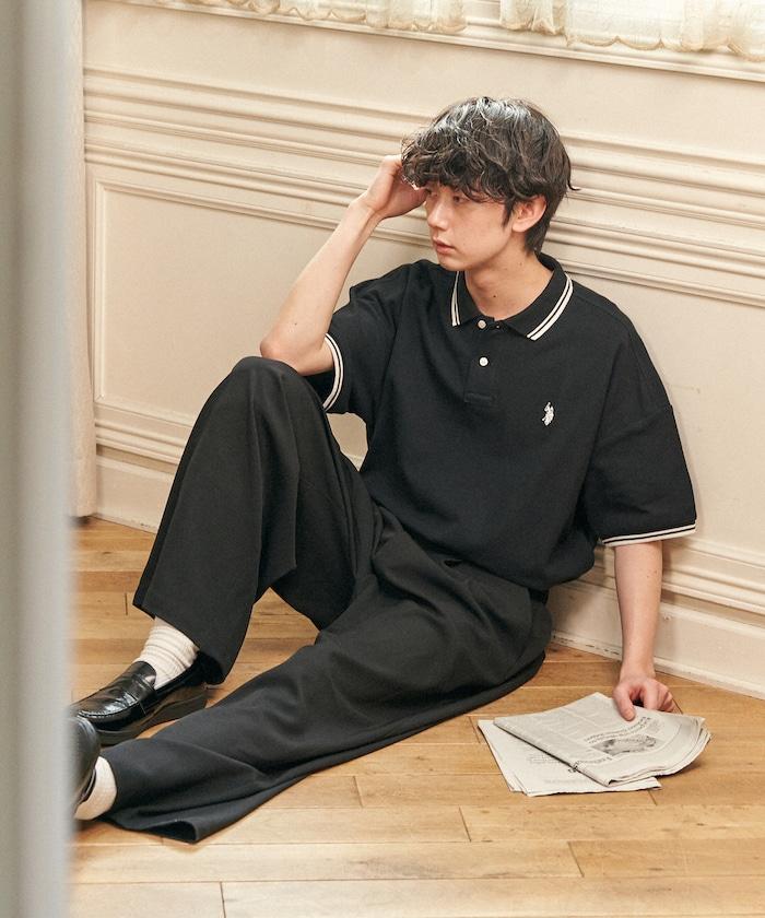 聯名 鹿子紋立領Polo衫【限定推出】