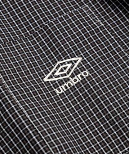 聯名 UMBRO 刺繡格子襯衫