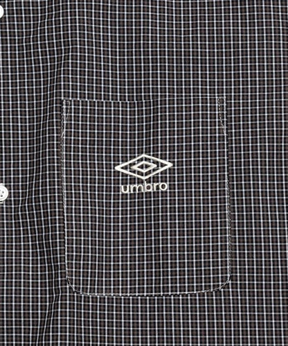 聯名 UMBRO 刺繡格子襯衫
