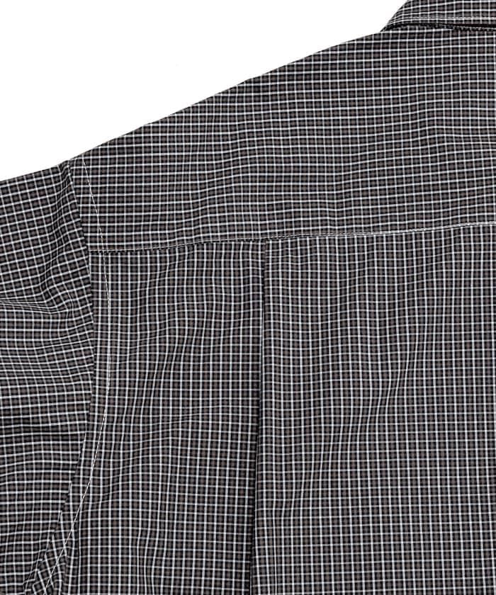 聯名 UMBRO 刺繡格子襯衫