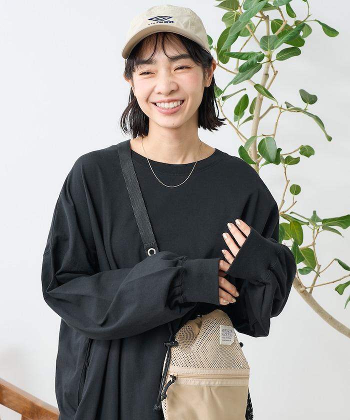 大容量剪裁連衣裙