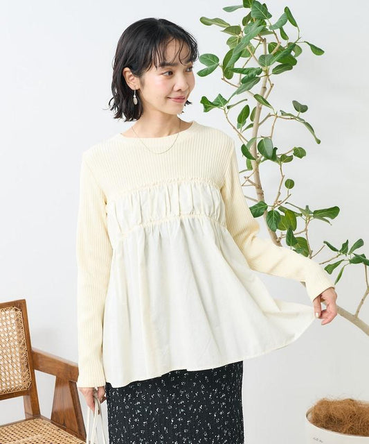 軍裝風連帽領顏料T-shirt