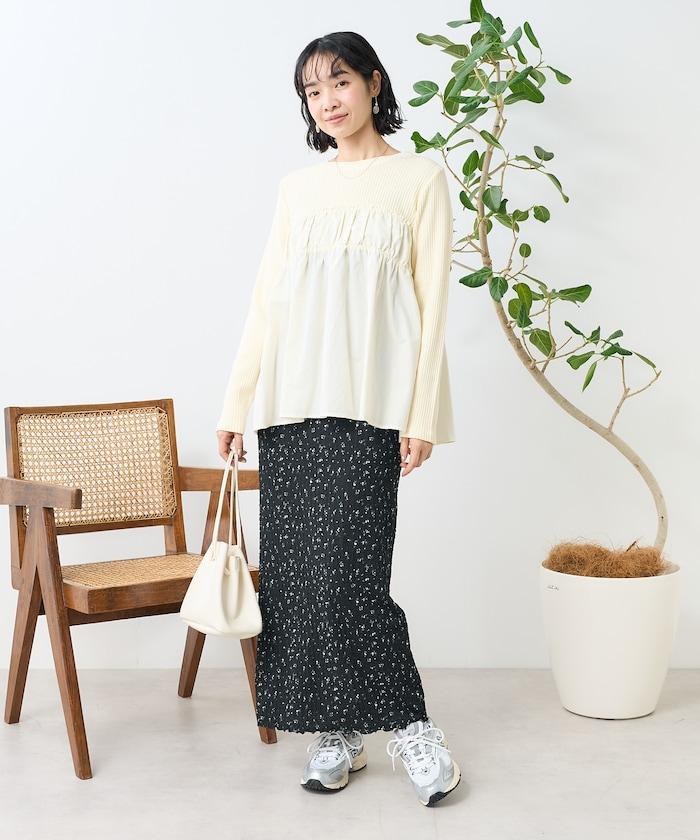 軍裝風連帽領顏料T-shirt