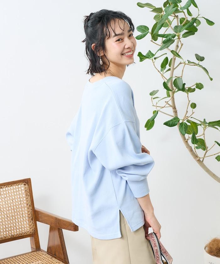 軍綠色V領短袖T恤