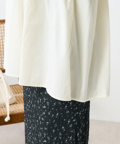 軍裝風連帽領顏料T-shirt