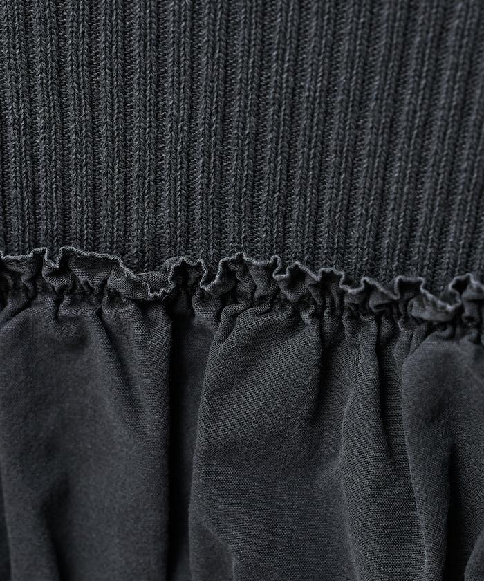 軍裝風連帽領顏料T-shirt