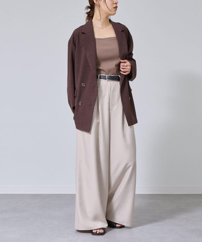 帶杯兒圓領方形吊帶背心