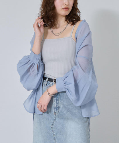 帶杯兒圓領方形吊帶背心