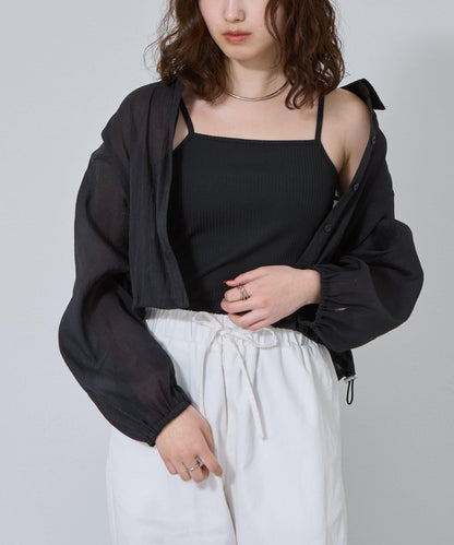 帶杯兒圓領方形吊帶背心