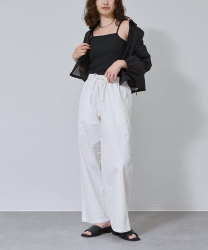 帶杯兒圓領方形吊帶背心