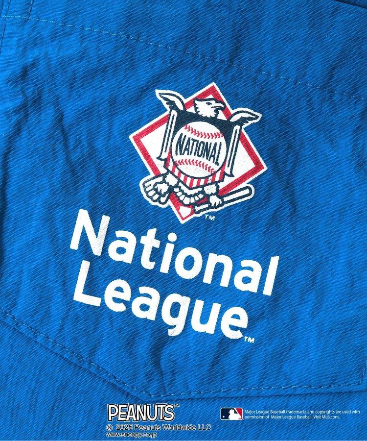 【MLB×《花生漫畫》】寬鬆半截貼布長褲 4分褲
