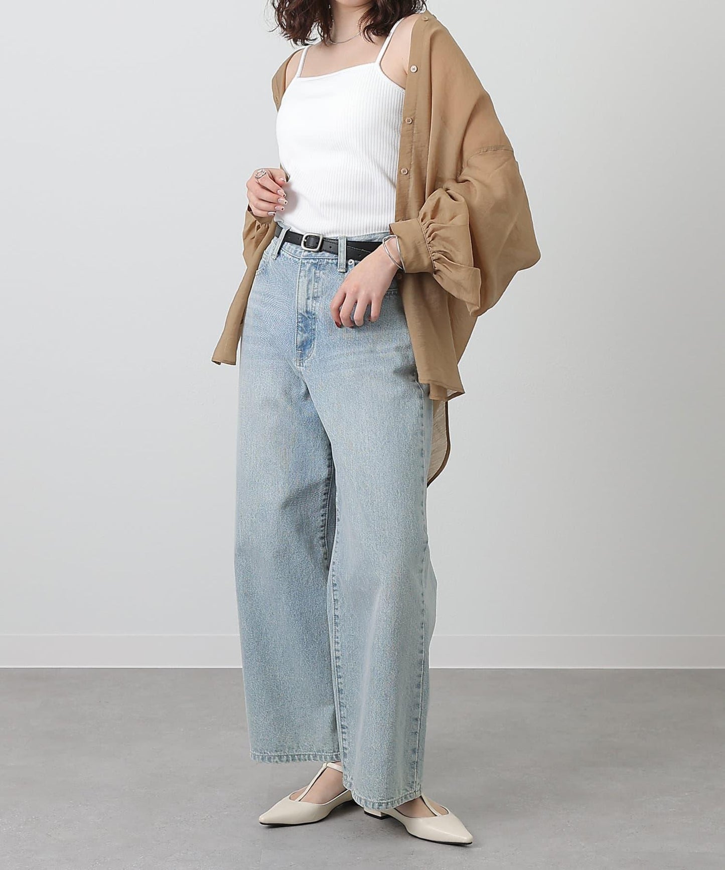 帶杯兒圓領方形吊帶背心