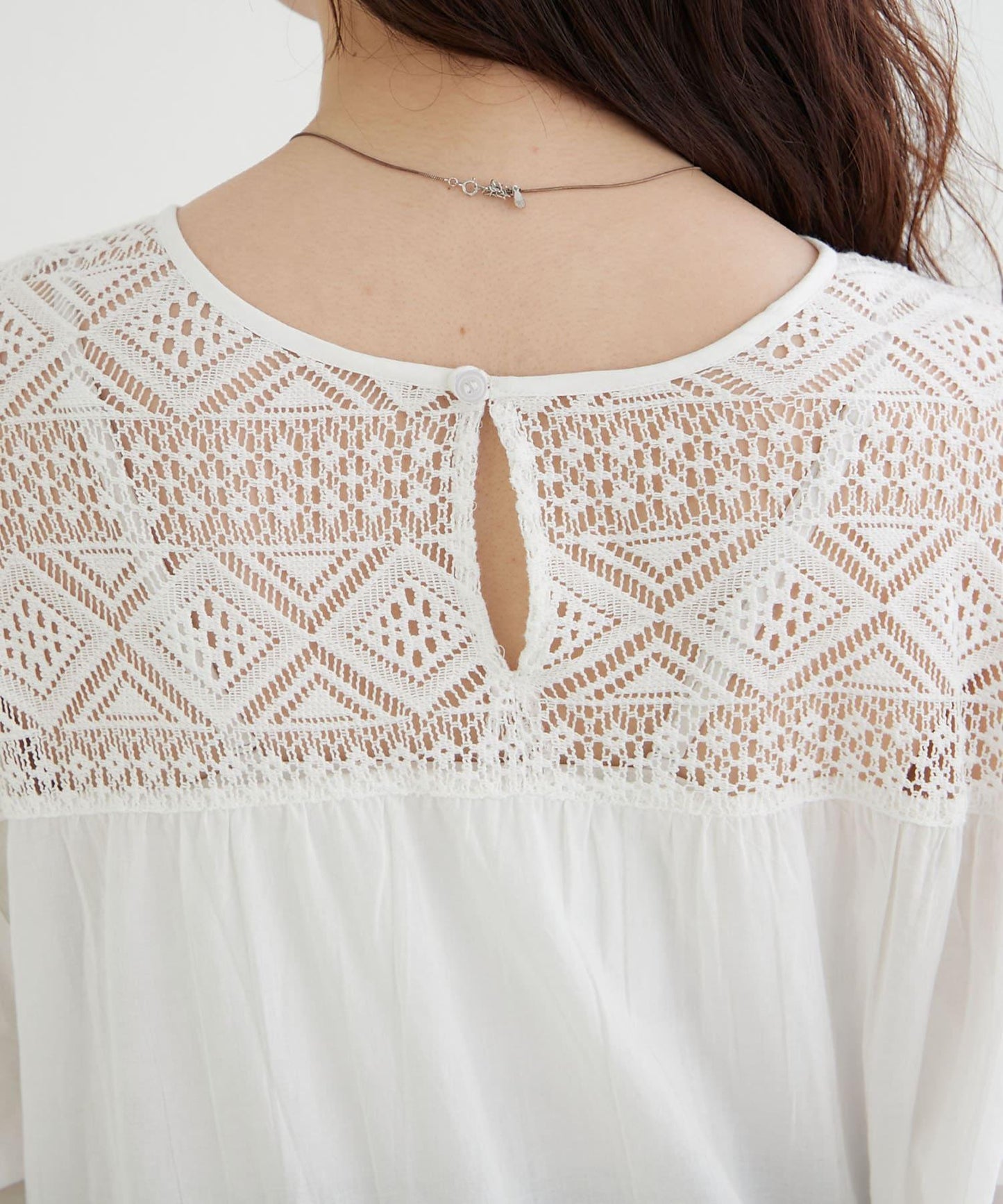 【@kana_18s】【India系列】蕾絲拼接長款連衣裙