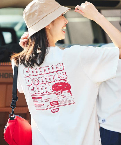 CHUMS×FREAK'S STORE/巧克力 聯名 背面印花 圓領 T恤 / 甜甜圈 俱樂部