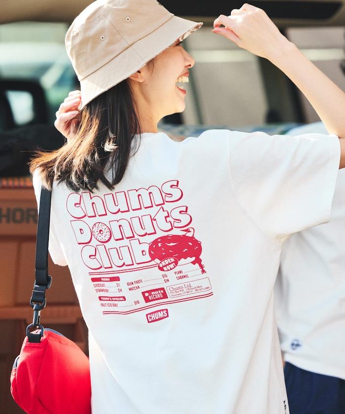 CHUMS×FREAK'S STORE/巧克力 聯名 背面印花 圓領 T恤 / 甜甜圈 俱樂部