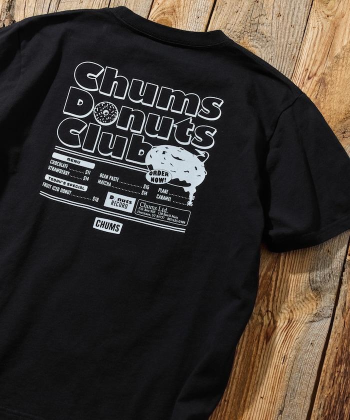 CHUMS×FREAK'S STORE/巧克力 聯名 背面印花 圓領 T恤 / 甜甜圈 俱樂部