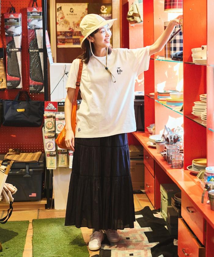 CHUMS×FREAK'S STORE 特別版 歷史 背面印花 圓領T恤