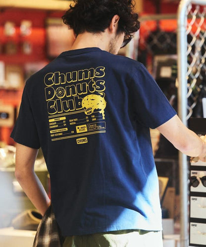 CHUMS×FREAK'S STORE/巧克力 聯名 背面印花 圓領 T恤 / 甜甜圈 俱樂部