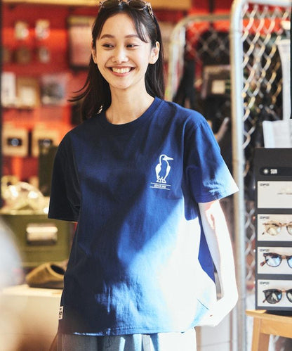 CHUMS×FREAK'S STORE/差異注 背面印花 圓領 T恤 / Hang with Booby