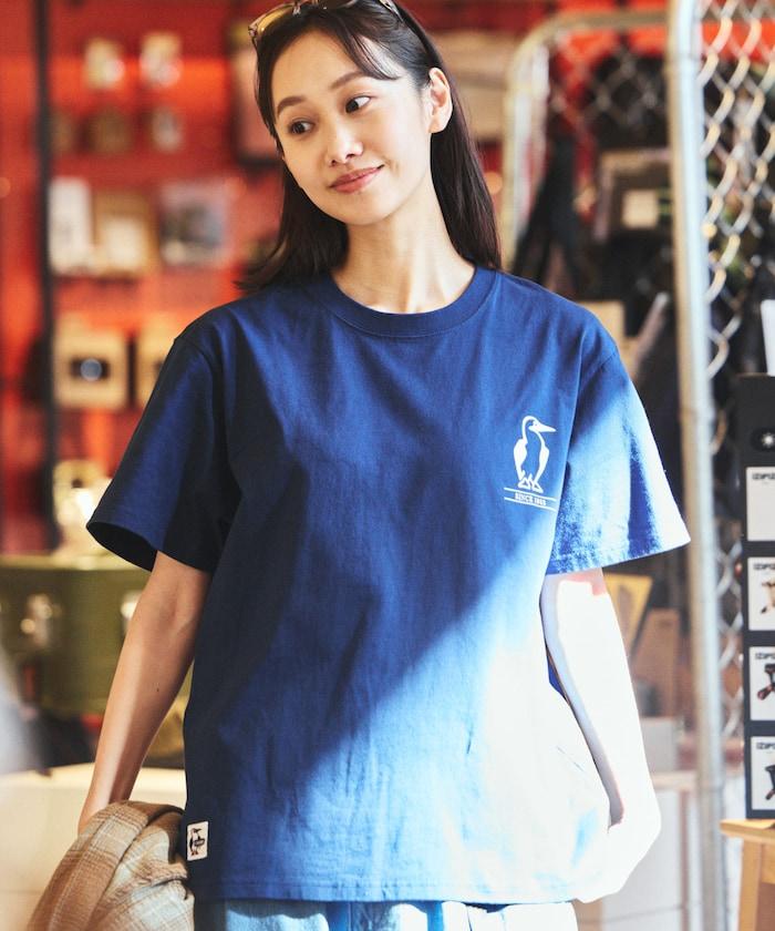 CHUMS×FREAK'S STORE/差異注 背面印花 圓領 T恤 / Hang with Booby