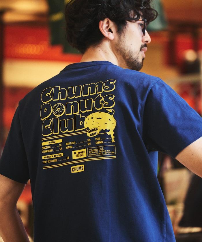 CHUMS×FREAK'S STORE/巧克力 聯名 背面印花 圓領 T恤 / 甜甜圈 俱樂部
