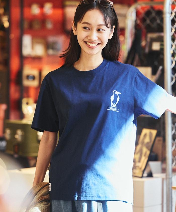 CHUMS×FREAK'S STORE/差異注 背面印花 圓領 T恤 / Hang with Booby