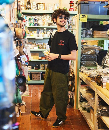 CHUMS×FREAK'S STORE/巧妙設計/印花背部 圓領 T恤 / WHO IS BOOBY