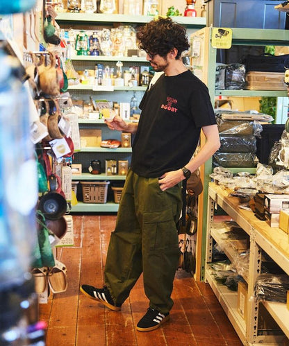 CHUMS×FREAK'S STORE/巧妙設計/印花背部 圓領 T恤 / WHO IS BOOBY