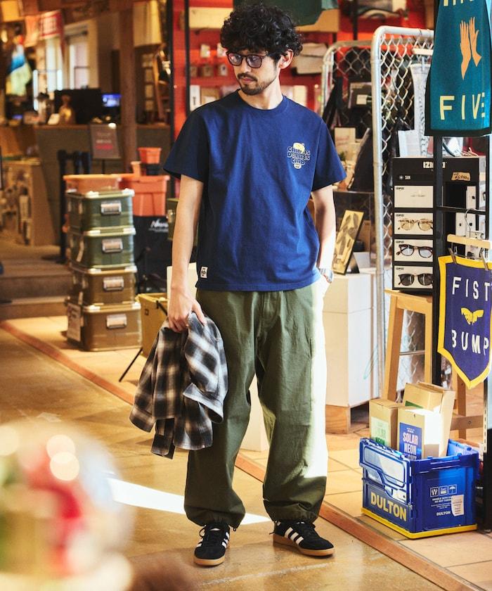 CHUMS×FREAK'S STORE/巧克力 聯名 背面印花 圓領 T恤 / 甜甜圈 俱樂部