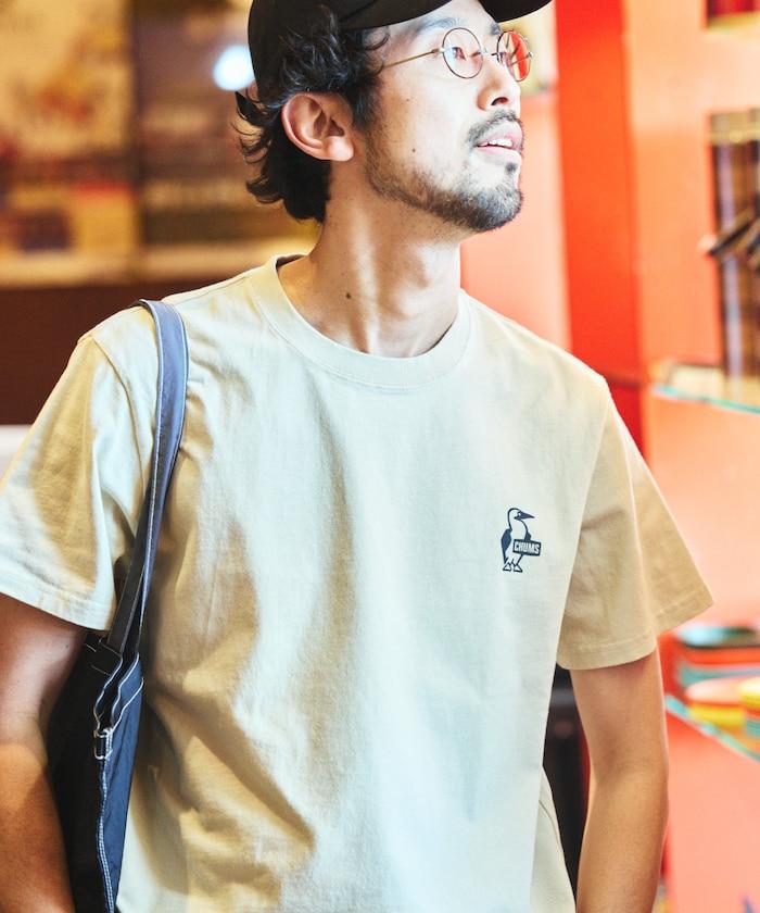 CHUMS×FREAK'S STORE 特別版 歷史 背面印花 圓領T恤