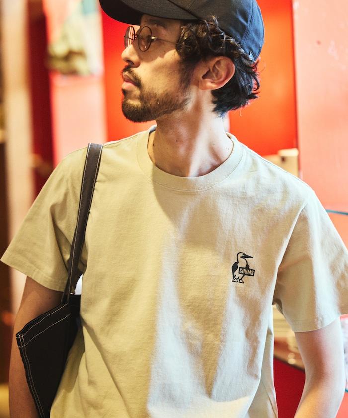 CHUMS×FREAK'S STORE 特別版 歷史 背面印花 圓領T恤