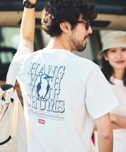 CHUMS×FREAK'S STORE/差異注 背面印花 圓領 T恤 / Hang with Booby