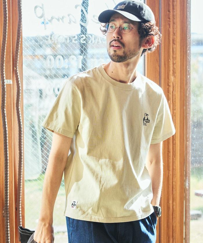 CHUMS×FREAK'S STORE 特別版 歷史 背面印花 圓領T恤