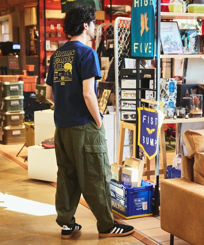 CHUMS×FREAK'S STORE/巧克力 聯名 背面印花 圓領 T恤 / 甜甜圈 俱樂部
