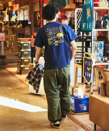 CHUMS×FREAK'S STORE/巧克力 聯名 背面印花 圓領 T恤 / 甜甜圈 俱樂部