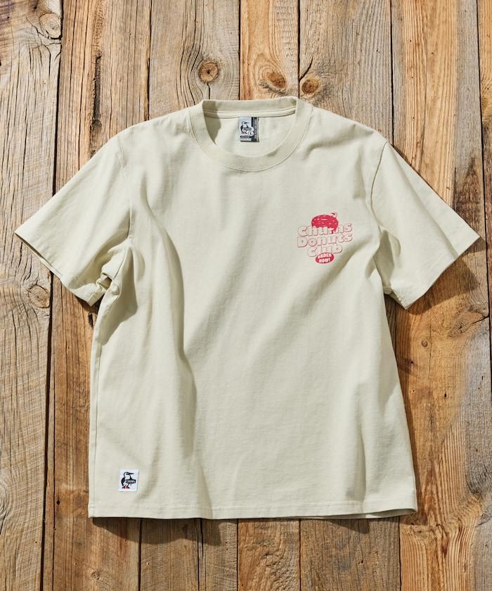 CHUMS×FREAK'S STORE/巧克力 聯名 背面印花 圓領 T恤 / 甜甜圈 俱樂部