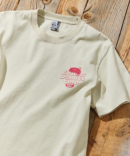 CHUMS×FREAK'S STORE/巧克力 聯名 背面印花 圓領 T恤 / 甜甜圈 俱樂部