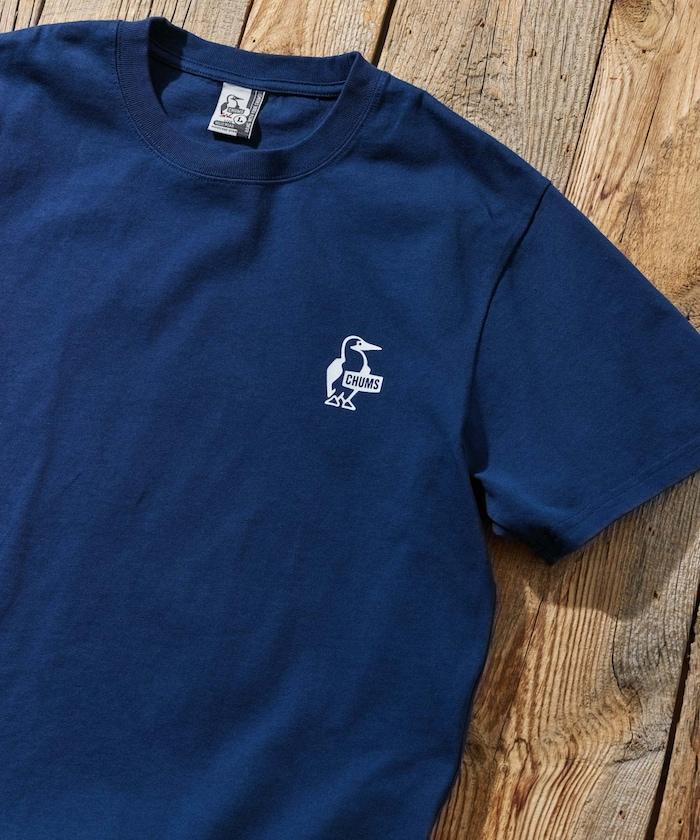 CHUMS×FREAK'S STORE 特別版 歷史 背面印花 圓領T恤