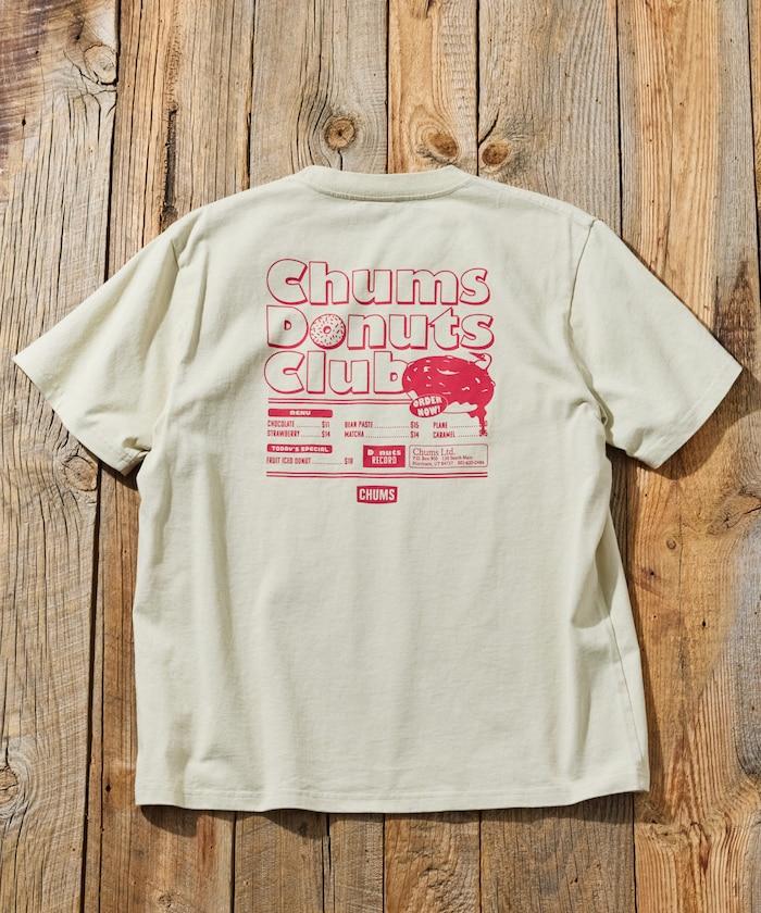 CHUMS×FREAK'S STORE/巧克力 聯名 背面印花 圓領 T恤 / 甜甜圈 俱樂部