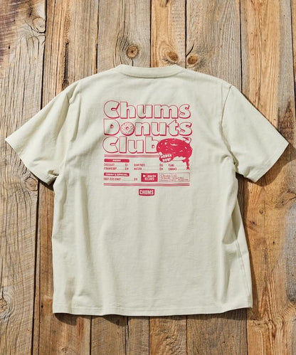 CHUMS×FREAK'S STORE/巧克力 聯名 背面印花 圓領 T恤 / 甜甜圈 俱樂部