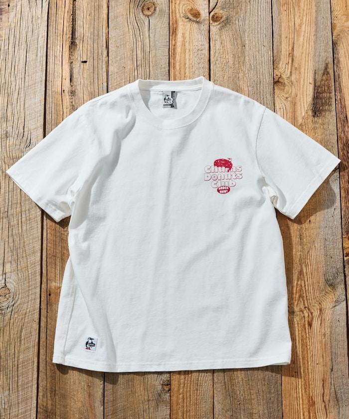 CHUMS×FREAK'S STORE/巧克力 聯名 背面印花 圓領 T恤 / 甜甜圈 俱樂部