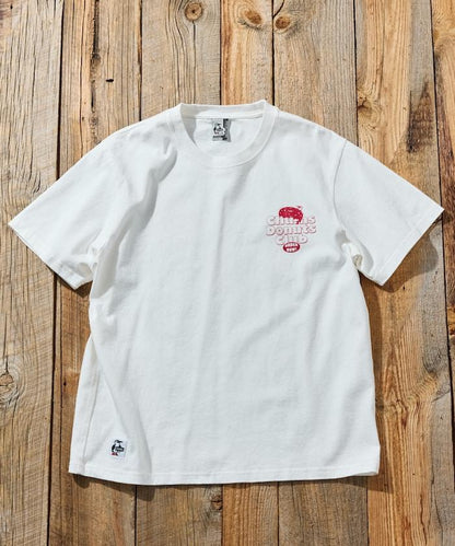 CHUMS×FREAK'S STORE/巧克力 聯名 背面印花 圓領 T恤 / 甜甜圈 俱樂部